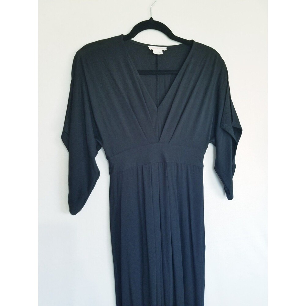 Ingrid & Isabel Navy Flutter Short Sleeve Maxi Ma… - image 3